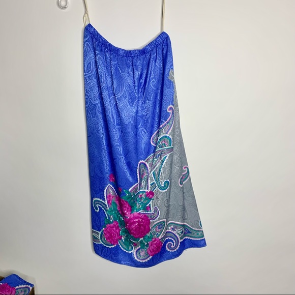 Vintage Paisley Hal Ferman by Donald Curtis Blouse and Skirt Outfit - Picture 4 of 11